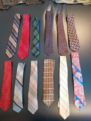 Twelve Neck Ties Mark Alexander, Blazer. Beau Brummell, and other brands