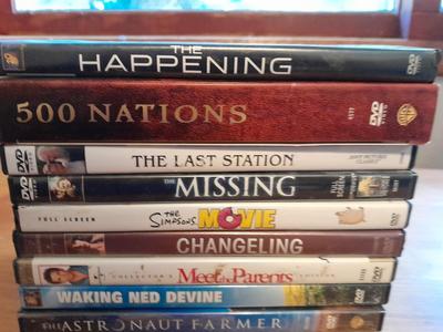 Movies on DVD The happening, 500 Nations, The last station, Simpsons movie and more