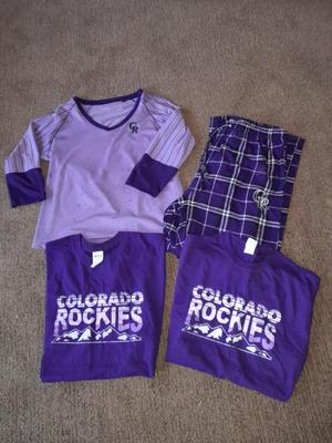 Colorado Rockies Apparel Shirts, and Pajama pants