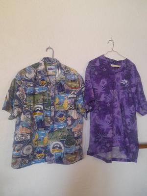 Two Colorado Rockies Short sleeve shirts Large & XL Reyn Spooner & Tommy Bahama