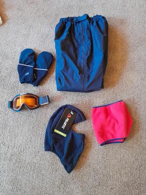 Winter wear New with tags Polartec full face hat, snow pants, gloves and more