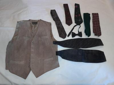 Ferrell reed Norstrom vest with ties