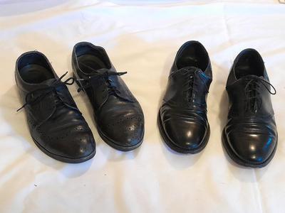 Men's Black dress shoes Size 10