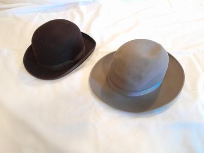 Two hats - Golden gate hat company international collection 7 3/8 -