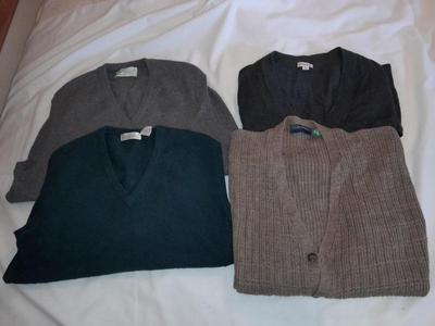 Four vintage Men's sweaters - Claybrooke XL - Merona