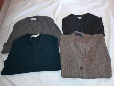 Four vintage Men's sweaters - Claybrooke XL - Merona