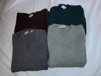 Four Men's Sweaters Murano - Castle - Gap - Claybrooke