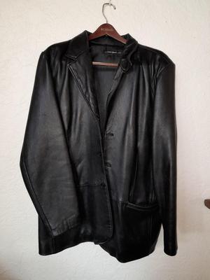 Men's Jhane Barnes leather coat Size 40