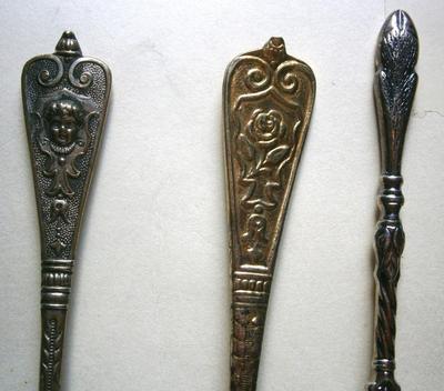 6 Vintage Souvenir Spoons,