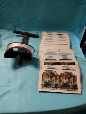Stereoscope and Stereograph Picture Cards