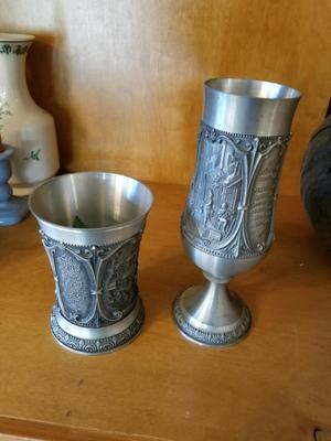 Pewter Cups