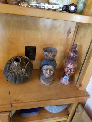 Statues & Water Vessel