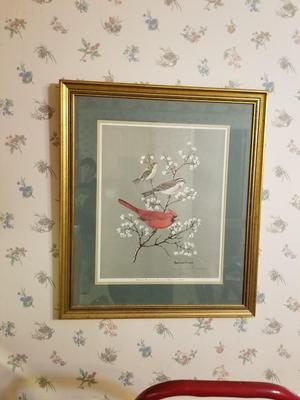 Birds Lithograph