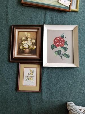 Canvas Flowers