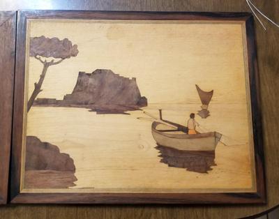 Inlaid Wood Scenery
