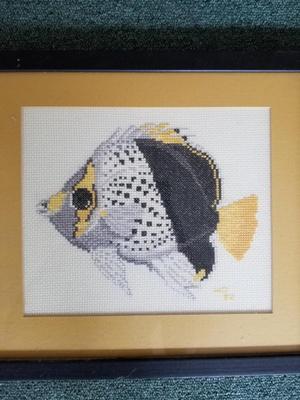Cross Stitched Fish