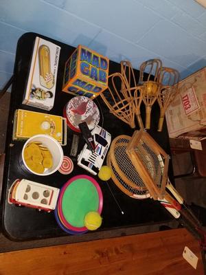 Beach Chairs and Games