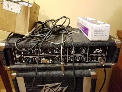 Peavey MP-4 and Mic