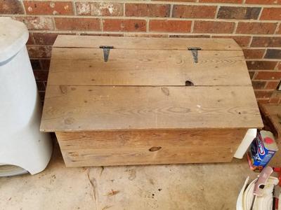 Wood Storage Box
