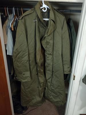 Military Trench Coat & Linen