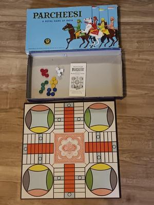 Vintage Parcheesi A royal game of India Popular edition