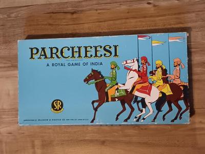 Vintage Parcheesi A royal game of India Popular edition
