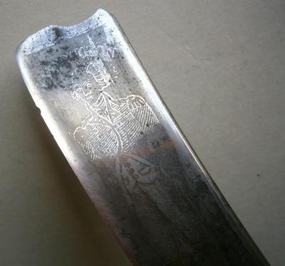 " GEORGE WASHINGTON Straight Razor