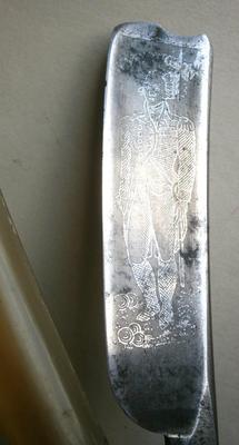 " GEORGE WASHINGTON Straight Razor