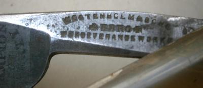 " GEORGE WASHINGTON Straight Razor