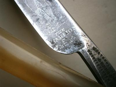 " GEORGE WASHINGTON Straight Razor