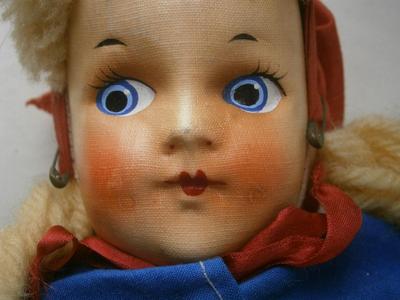 Vintage "KATERINA OF THE TYROL" Cloth Doll