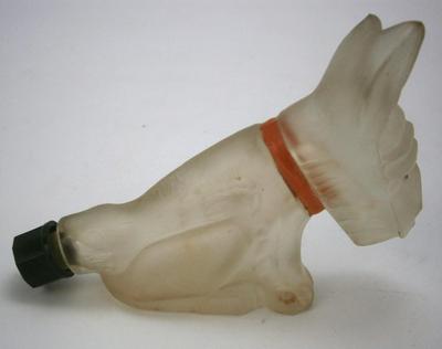 Art Deco Scottie Dog Perfume Bottle