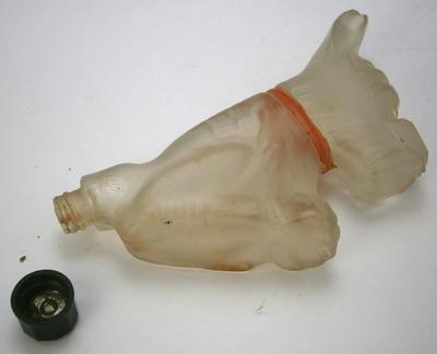 Art Deco Scottie Dog Perfume Bottle
