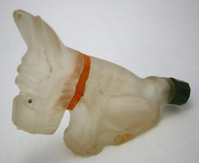 Art Deco Scottie Dog Perfume Bottle