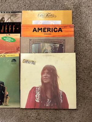 AMERICA, FOGELBERG, JERRY JEFF WALKER AND MORE VINYL RECORD ALBUMS