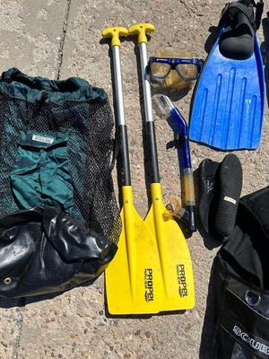 SNORKELING AND SCUBA DIVING GEAR