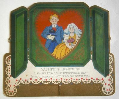 Vintage Valentine Day card
