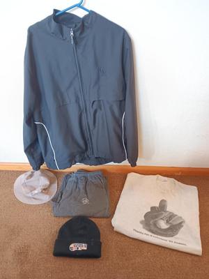 Colorado Rockies light weight zip up jacket with pajama pants, hats and t-shirts