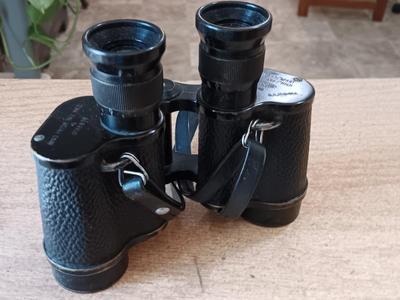 A Pair of WWII Military issued field Binoculars BY KERSHAW. DATED 1942