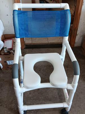 Narrow 15 inch PVC design is great for smaller adults or larger pediatric users at home or in a hospital