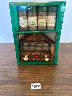 Spices with rack included