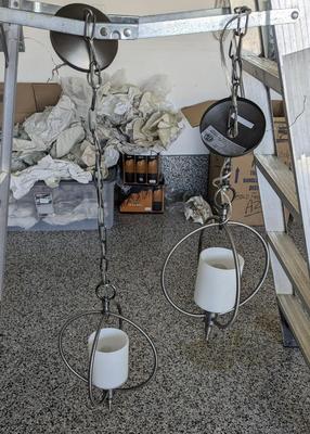 Brushed Nickel Hanging Light Fixtures