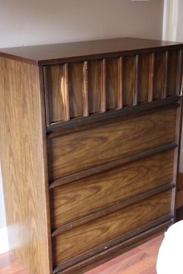 Four (4) Drawer Tall Dresser