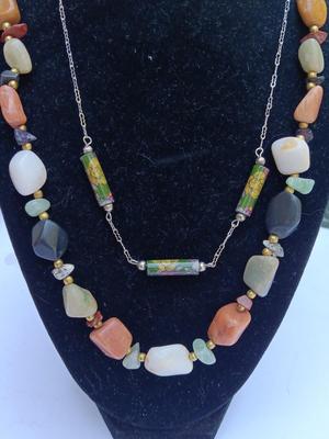 Two vintage necklaces