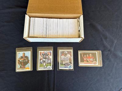 BOX OF 1991 UPPER DECK FOOTBALL CARDS