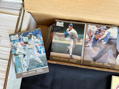 BOX OF 89' BASEBALL TOPPS SET AND 2 OTHER BOXES OF BASEBALL CARDS