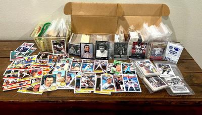 HUNDREDS OF Baseball Cards & Others