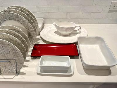 Crate & Barrel, Pier 1 Imports Bowls, Plates Dishes