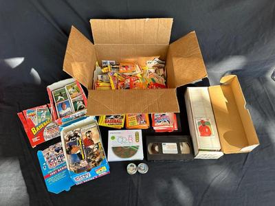 SPORTS CARDS, SPORTS ILLUSTRATED SWIMSUIT VHS AND CD-Râ€™s