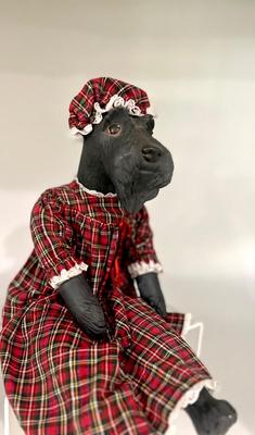 Vintage Scottish Terrier Porcelain  DOG